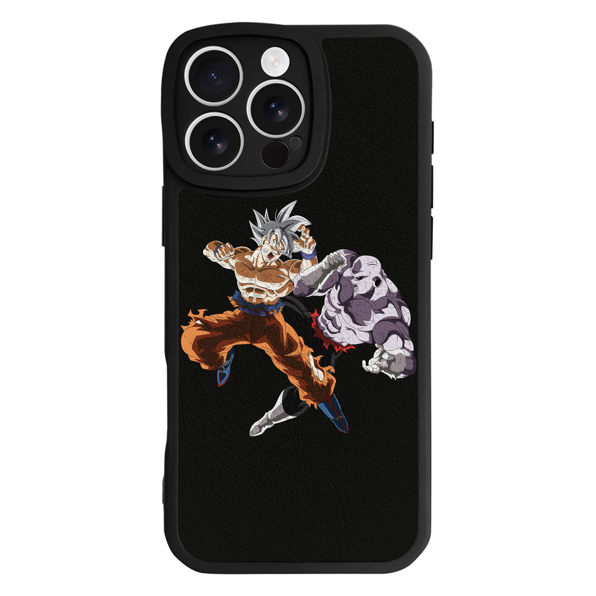 （画像用） ドラゴンボール 孫悟空（そん ごくう）Son Goku カカロット DRAGON BALL Kakarotto 【iPhone 16シリーズ対応】シリコンスマホケース（レザー調） 材質：シリコン